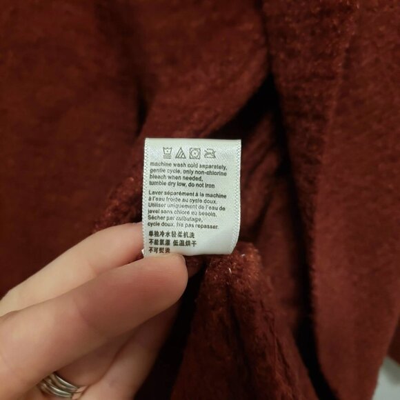 BAREFOOT DREAMS nwot CozyChic Lite Circle Lounge Cardigan Rosewood - Picture 9 of 9